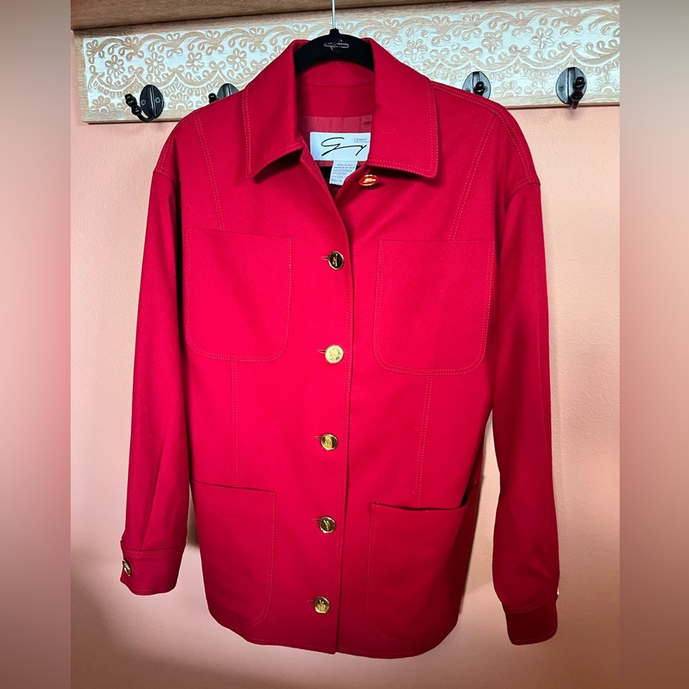 Vintage Genny Wool and Cashmere Coat